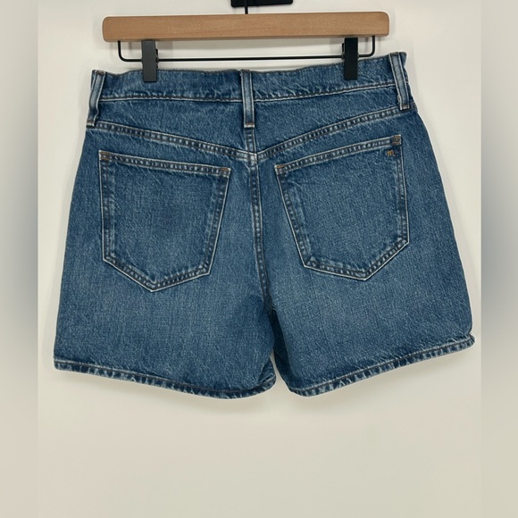 Madewell Relaxed Mid-Length Denim Women's Shorts 27 - Picture 3 of 9